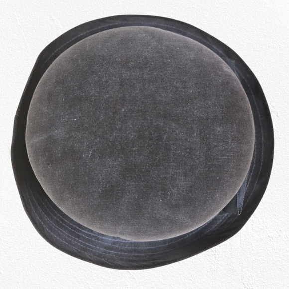 1940s Vintage Classic Brown Fur Felt Derby Bowler Hat Made in USA Union Label - Picture 5 of 7